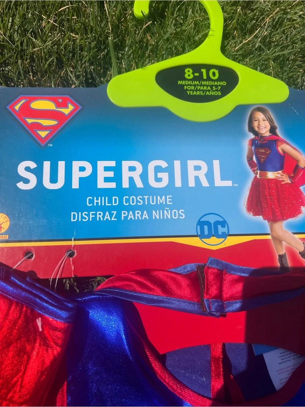 DC Supergirl Kids Costume